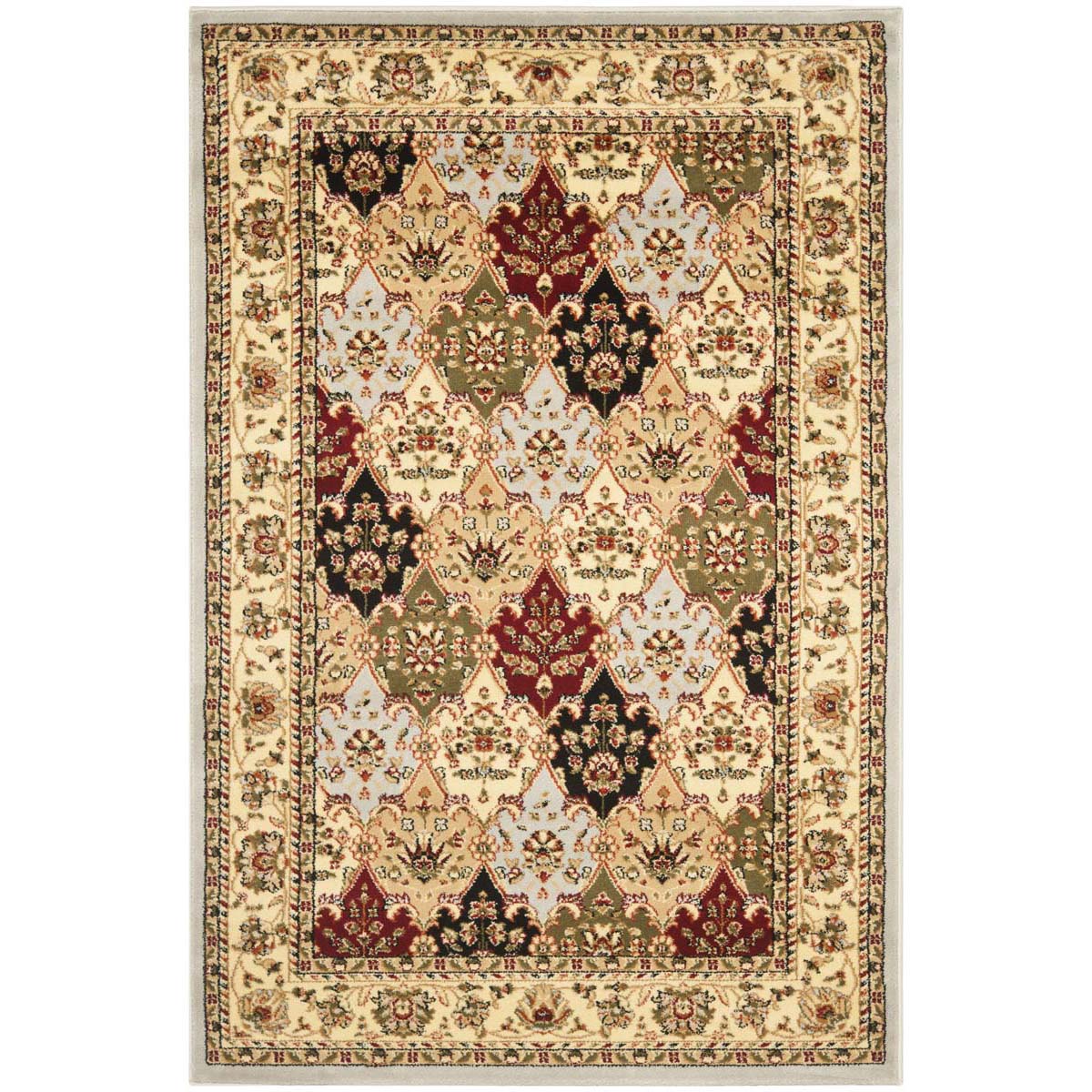 Safavieh Lyndhurst 320 Rug, LNH320 - Grey / Multi