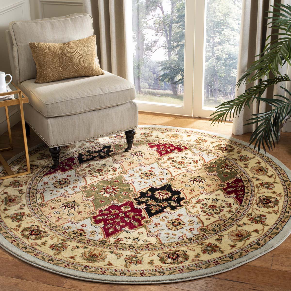 Safavieh Lyndhurst 320 Rug, LNH320 - Grey / Multi