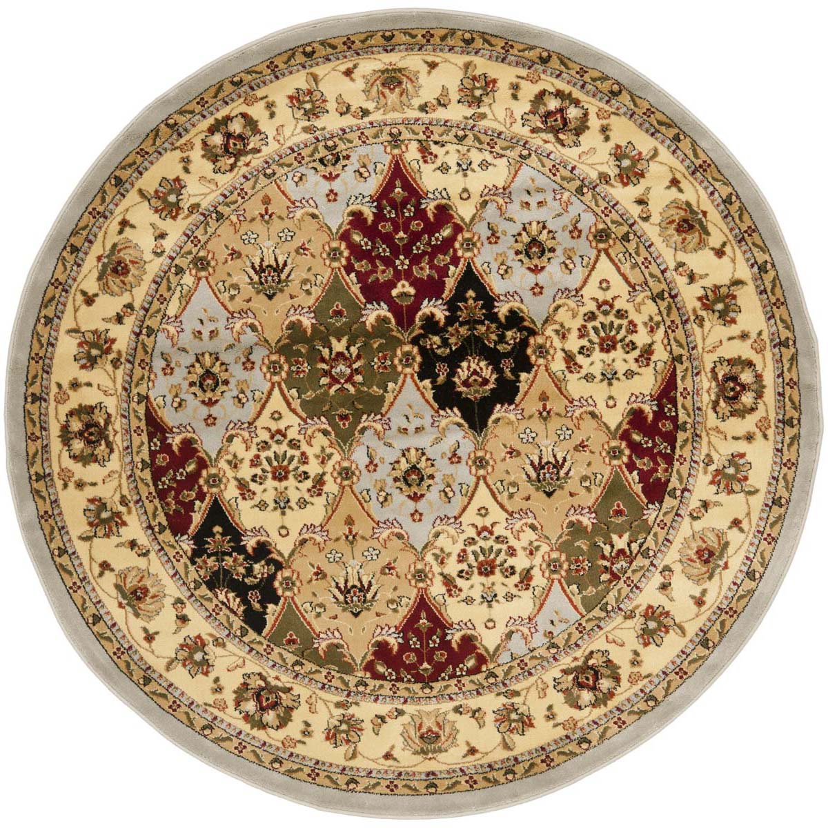 Safavieh Lyndhurst 320 Rug, LNH320 - Grey / Multi