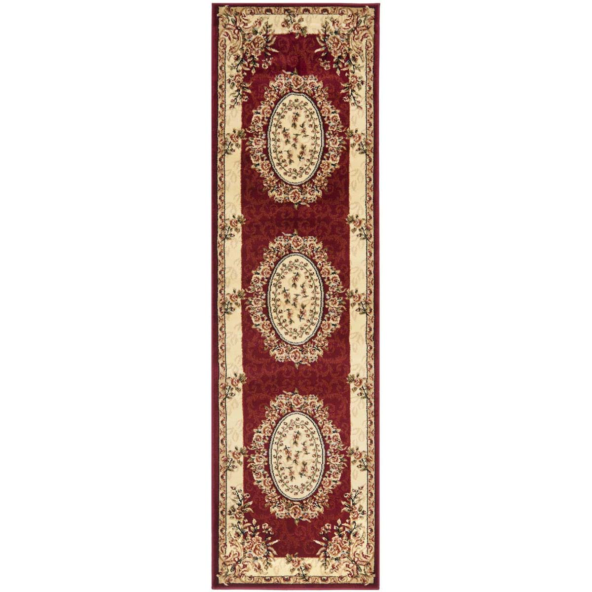 Safavieh Lyndhurst 328 Rug, LNH328 - Red / Ivory