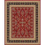 Safavieh Lyndhurst 331 Rug, LNH331 - Red / Black