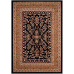 Safavieh Lyndhurst 331 Rug, LNH331 - Black / Tan