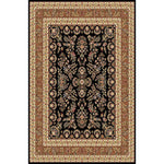 Safavieh Lyndhurst 331 Rug, LNH331 - Black / Tan