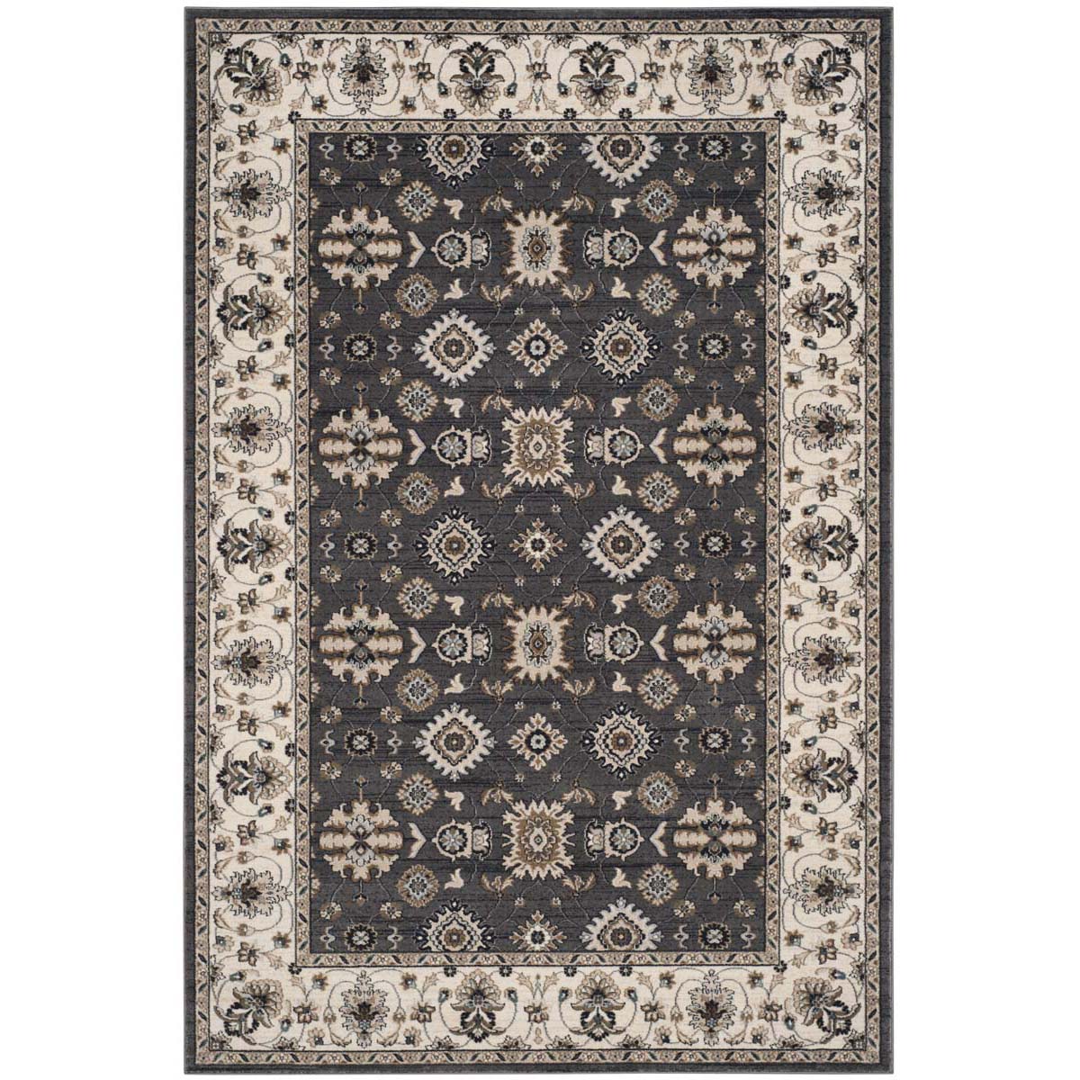 Safavieh Lyndhurst 332 Rug, LNH332 - Grey / Cream