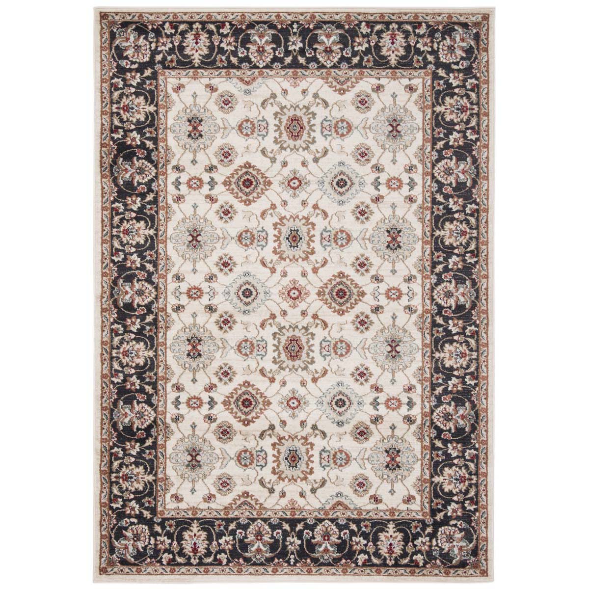 Safavieh Lyndhurst 332 Rug, LNH332 - Cream / Navy