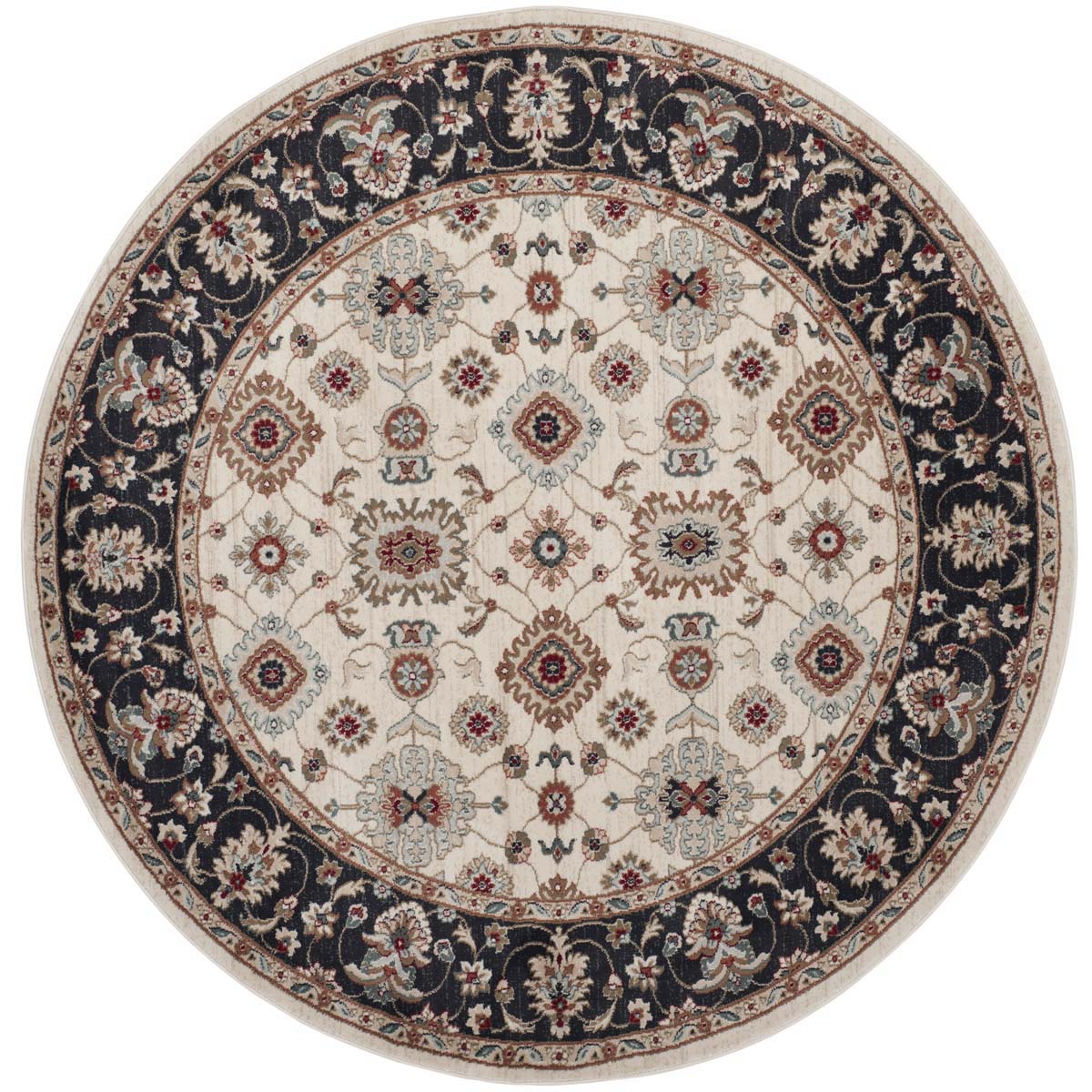 Safavieh Lyndhurst 332 Rug, LNH332 - Cream / Navy
