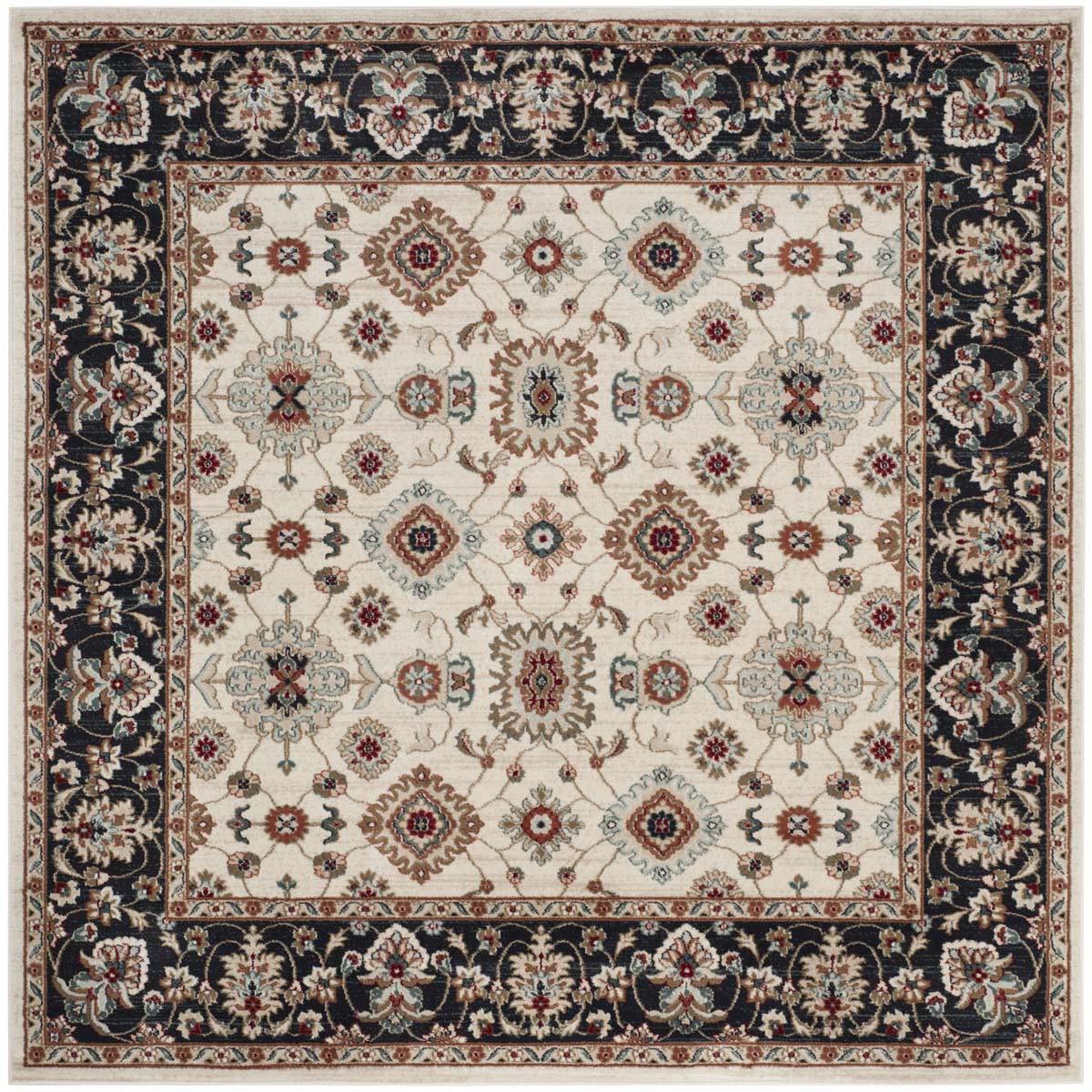Safavieh Lyndhurst 332 Rug, LNH332 - Cream / Navy