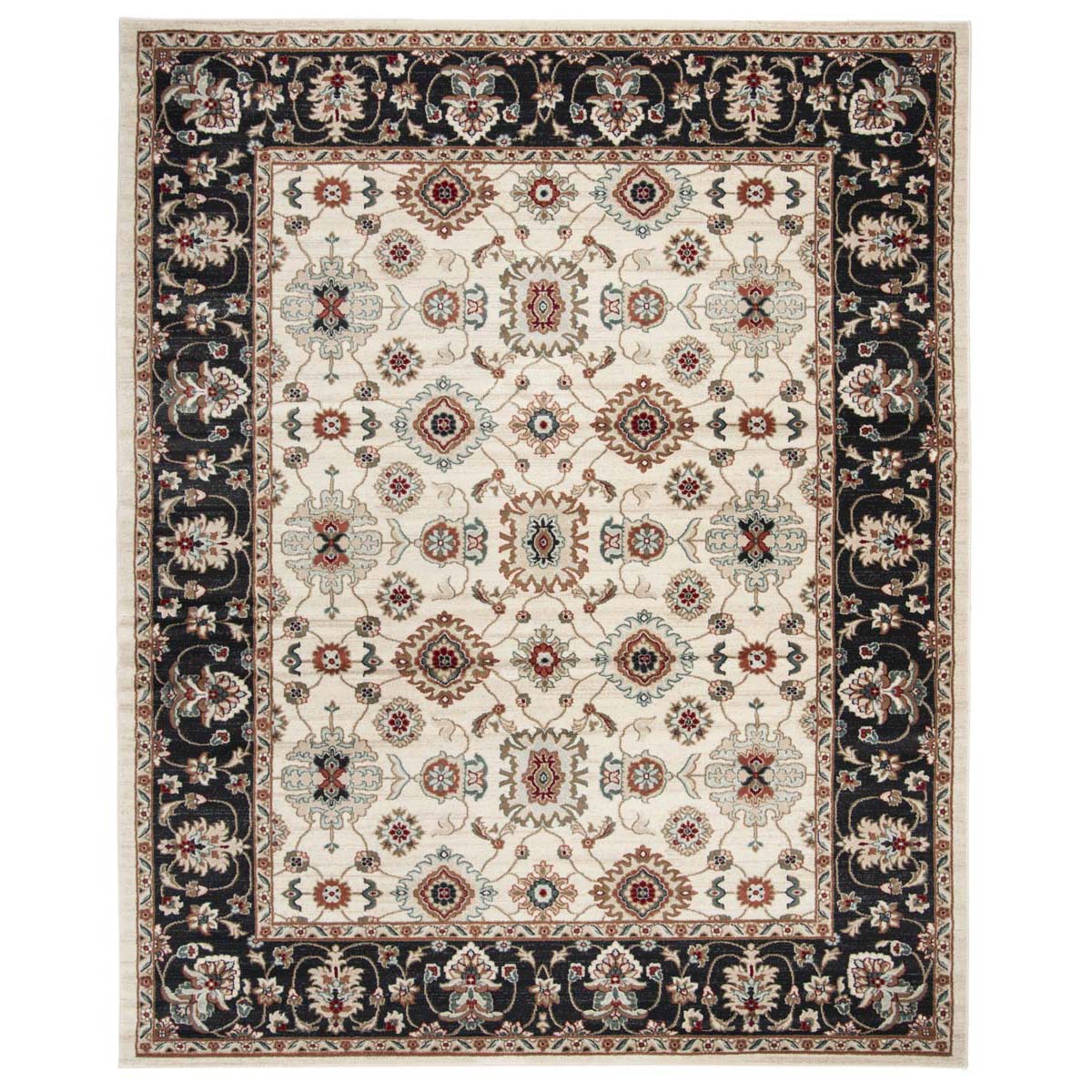 Safavieh Lyndhurst 332 Rug, LNH332 - Cream / Navy