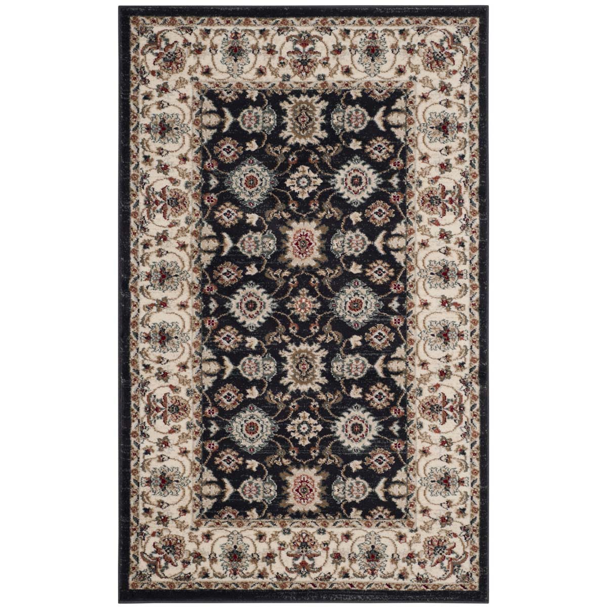 Safavieh Lyndhurst 332 Rug, LNH332 - Navy / Creme