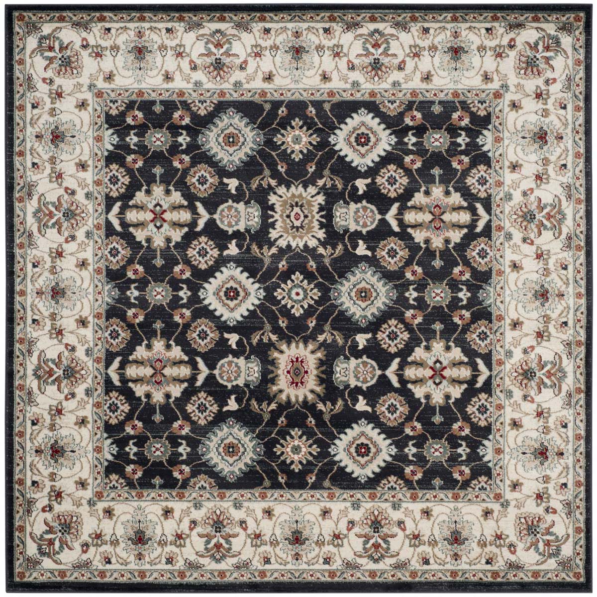 Safavieh Lyndhurst 332 Rug, LNH332 - Navy / Creme