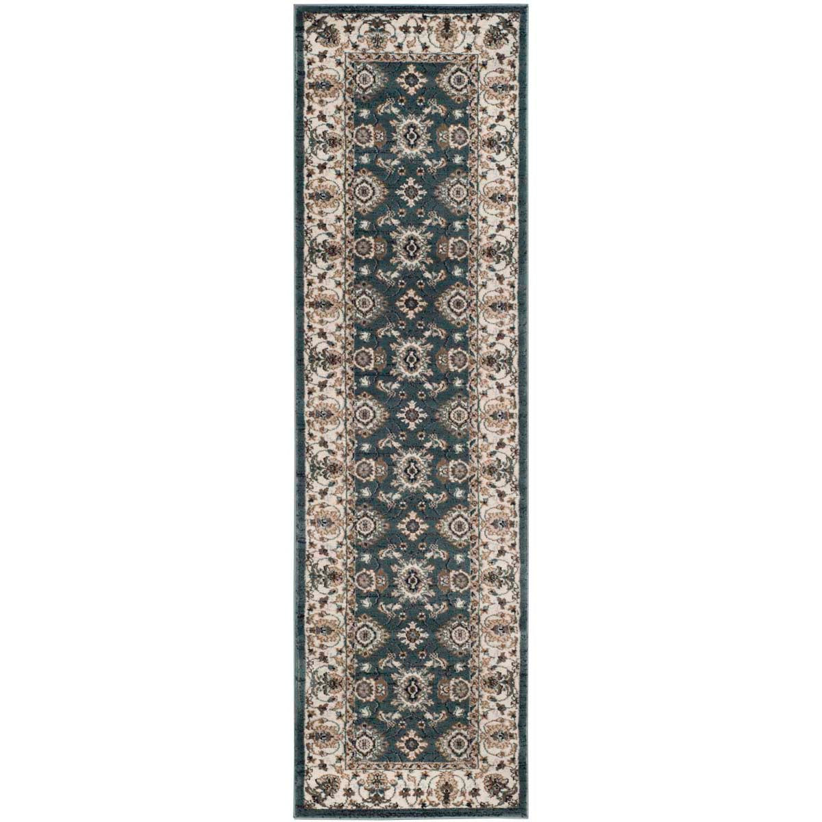 Safavieh Lyndhurst 332 Rug, LNH332 - Teal / Cream