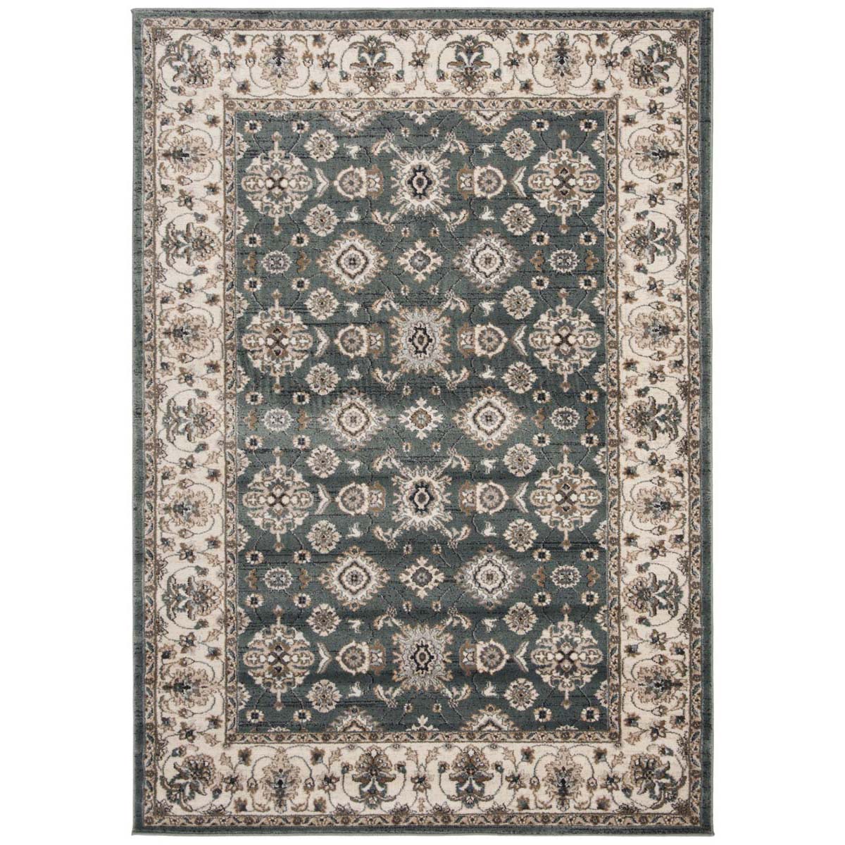 Safavieh Lyndhurst 332 Rug, LNH332 - Teal / Cream