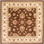Safavieh Lyndhurst 553 Rug, LNH553 - Brown / Ivory