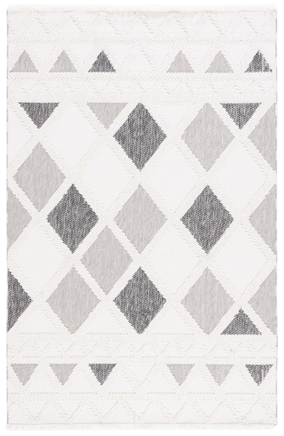 Safavieh Lotus 102 Rug, LOT102 - Ivory / Dark Grey