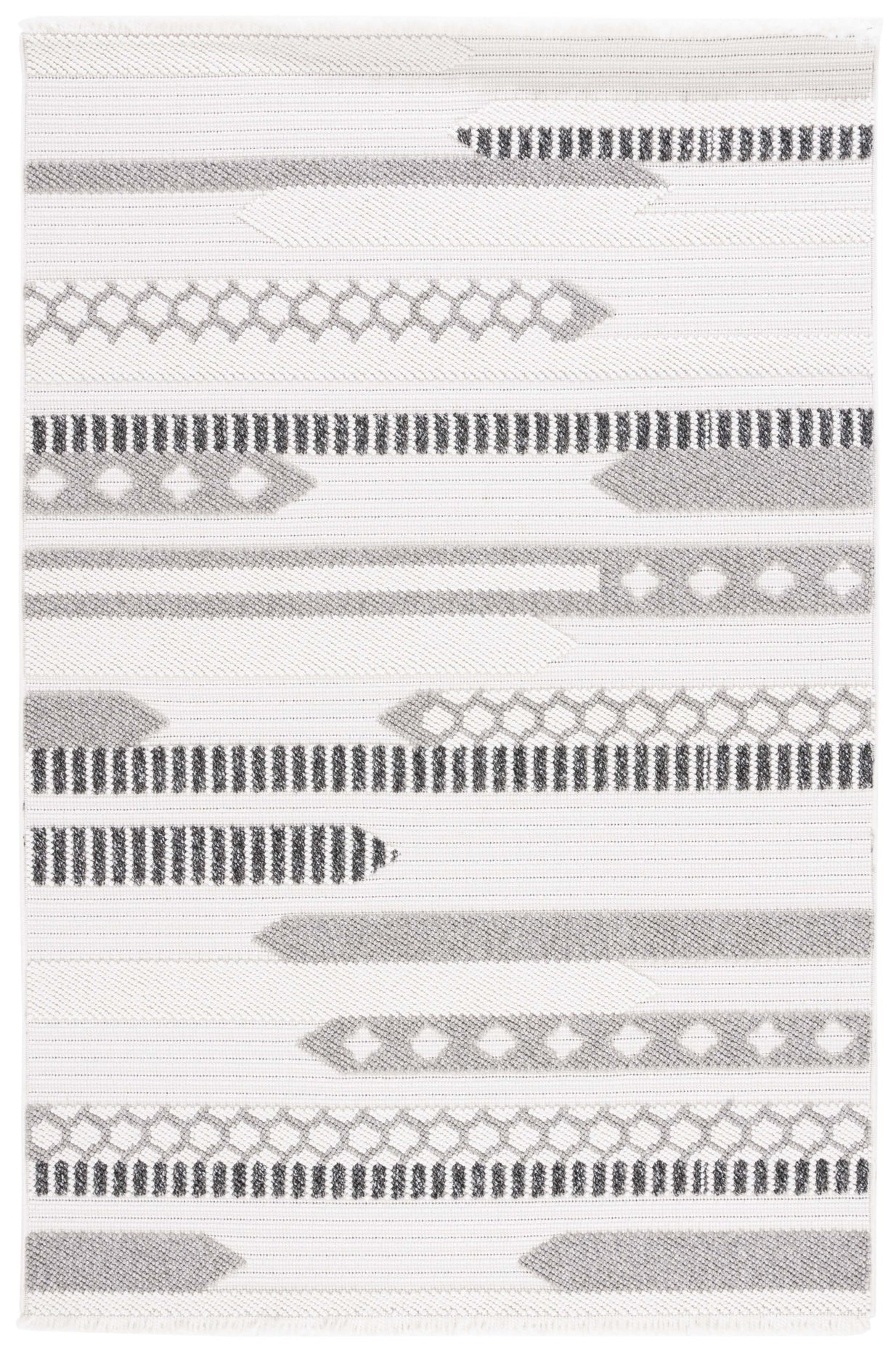 Safavieh Lotus 107 Rug, LOT107 - Ivory / Dark Grey