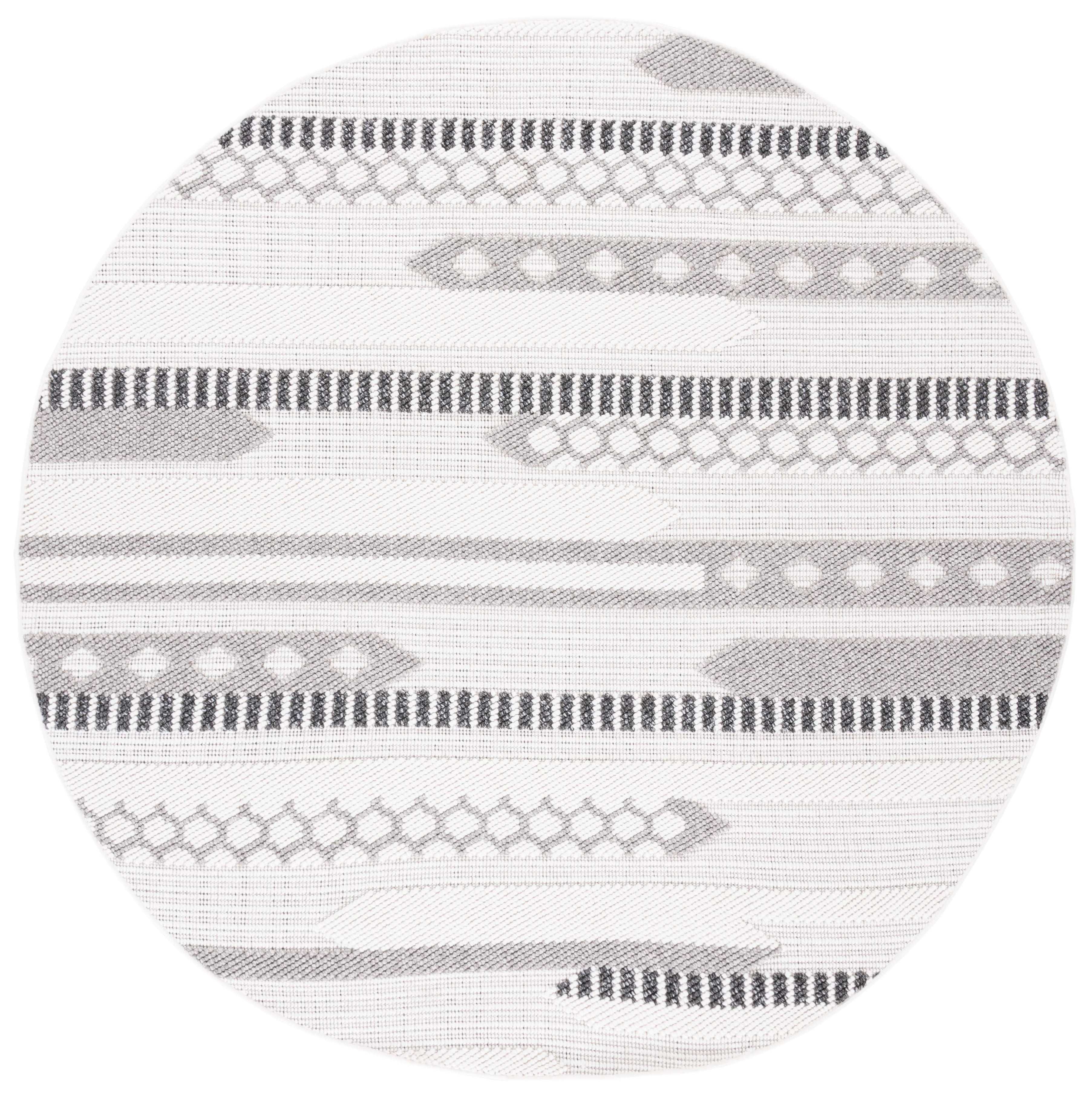 Safavieh Lotus 107 Rug, LOT107 - Ivory / Dark Grey