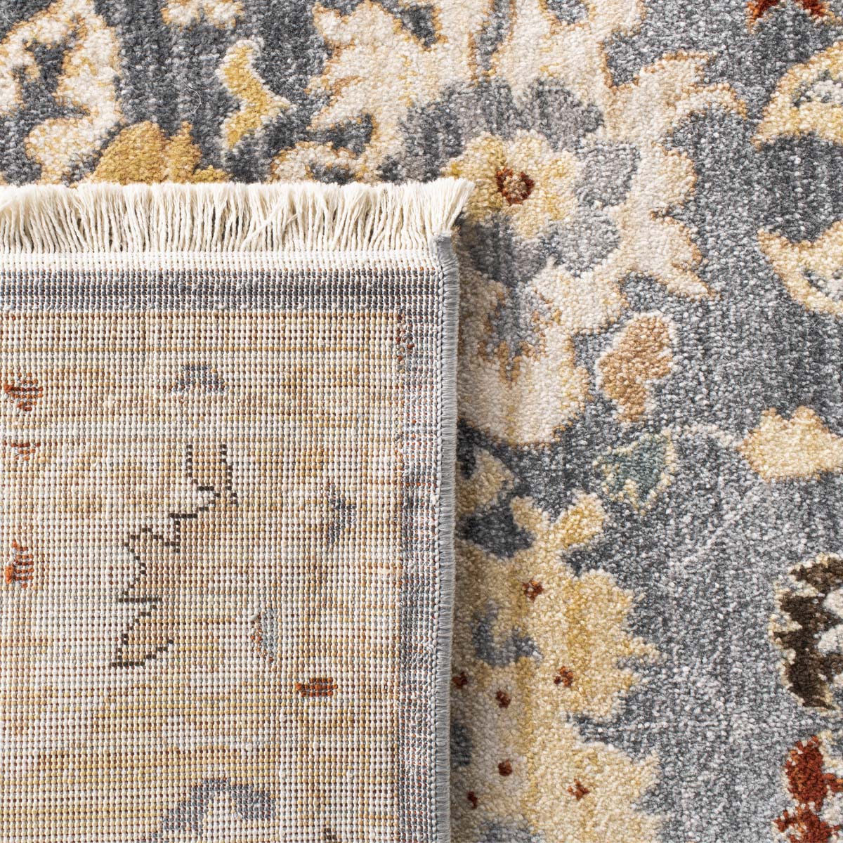 Lauren Ralph Lauren Marie Rug, LRL1213 - CHARCOAL / BEIGE