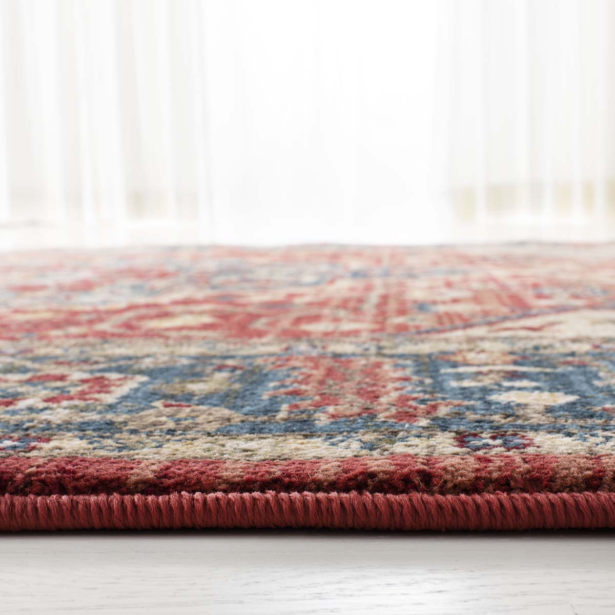 Lauren Ralph Lauren Chloe Rug, LRL1221 - RED / NAVY