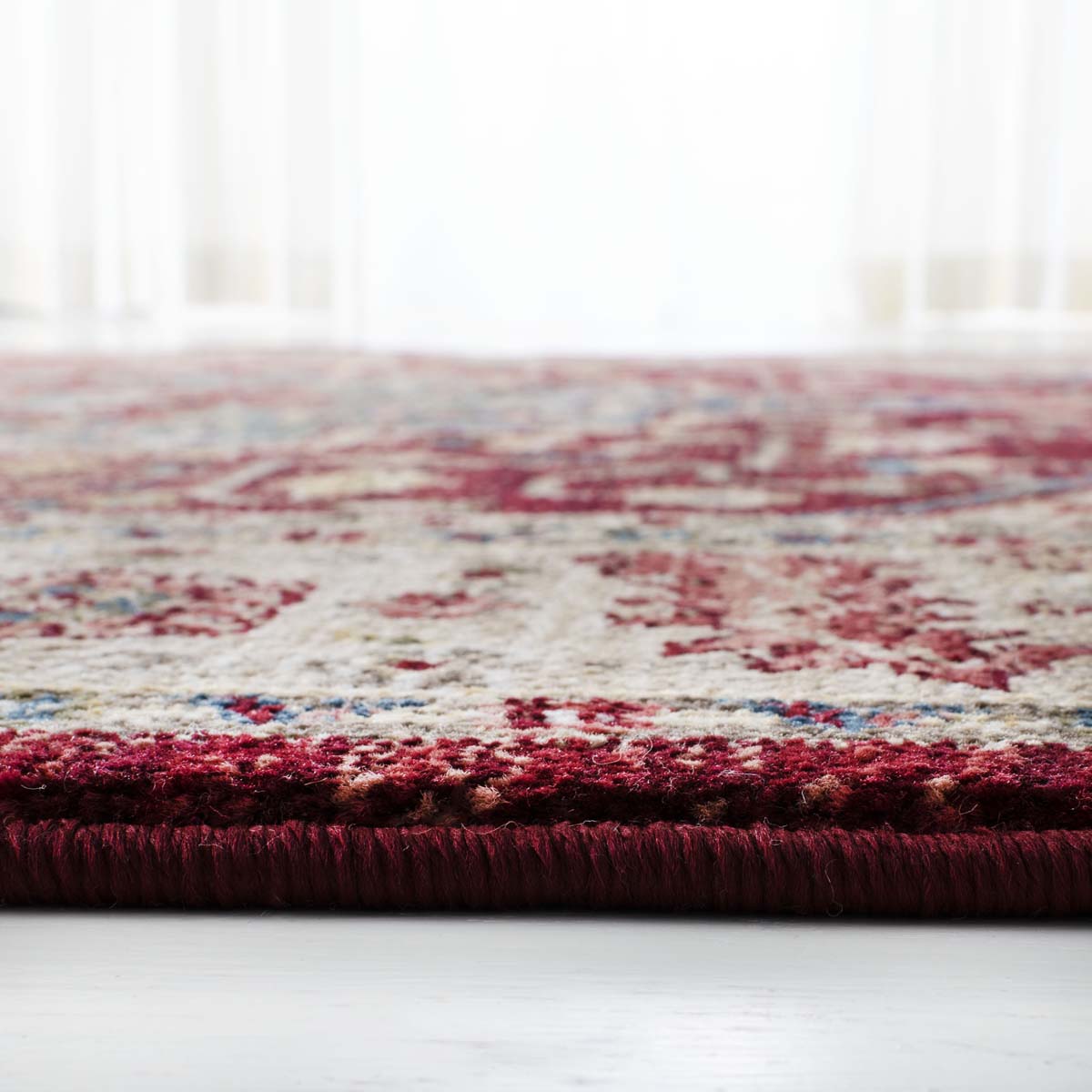 Lauren Ralph Lauren Chloe Rug, LRL1221 - BEIGE / RED