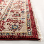 Lauren Ralph Lauren Chloe Rug, LRL1221 - BEIGE / RED