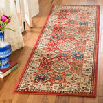 Lauren Ralph Lauren Ariel Rug, LRL1255 - RED / BEIGE
