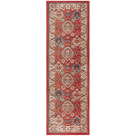 Lauren Ralph Lauren Ariel Rug, LRL1255 - RED / BEIGE