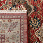 Lauren Ralph Lauren Ariel Rug, LRL1255 - RED / BEIGE