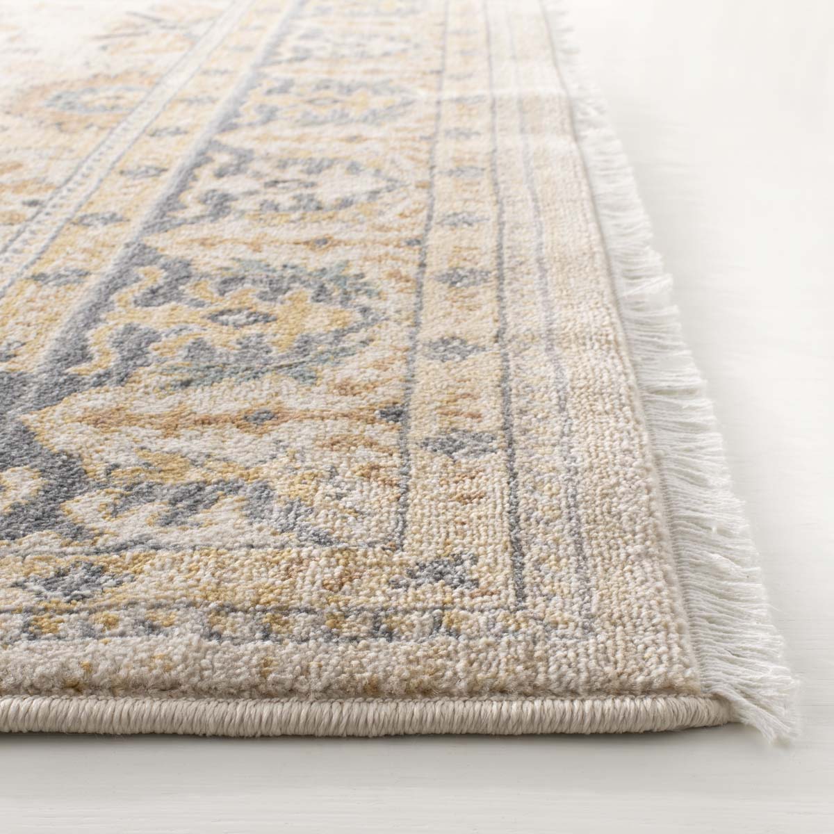 Lauren Ralph Lauren Claire Rug, LRL1282 - BEIGE / LIGHT GREY