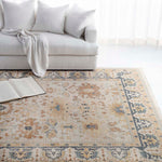 Lauren Ralph Lauren Claire Rug, LRL1282 - BEIGE / LIGHT GREY