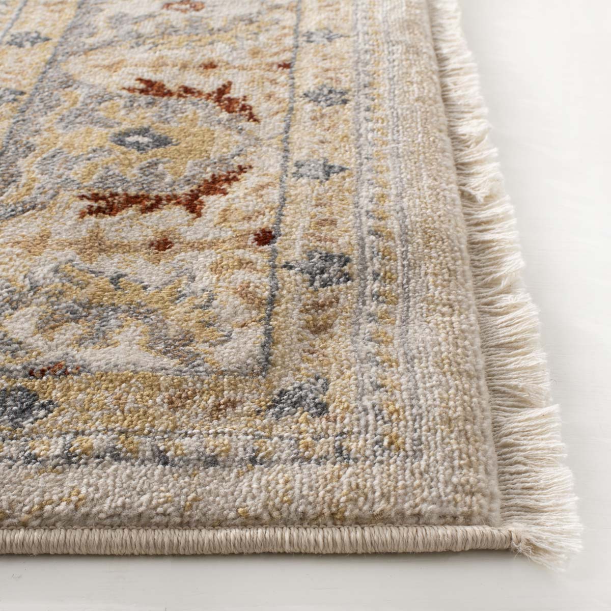 Lauren Ralph Lauren Claire Rug, LRL1282 - BEIGE / RUST