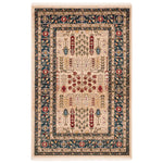 Lauren Ralph Lauren Margaux Rug, LRL1297 - BEIGE / NAVY
