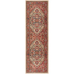 Lauren Ralph Lauren Quentin Rug, LRL1298 - RED / BEIGE