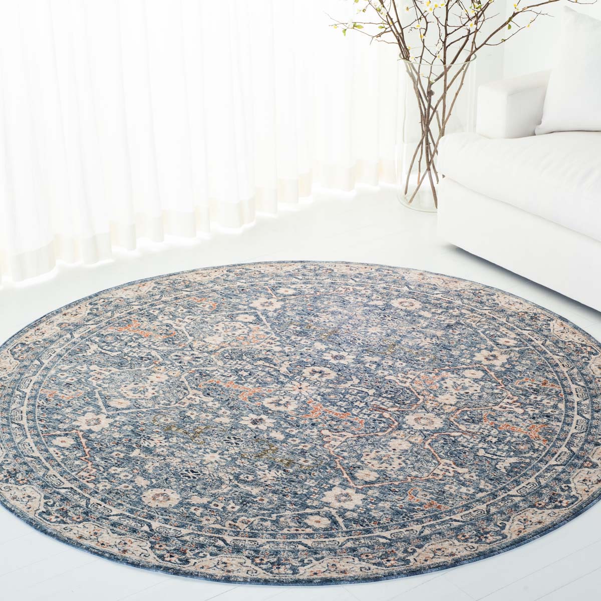Lauren Ralph Lauren Belvoir Rug, LRL1315 - LIGHT BLUE