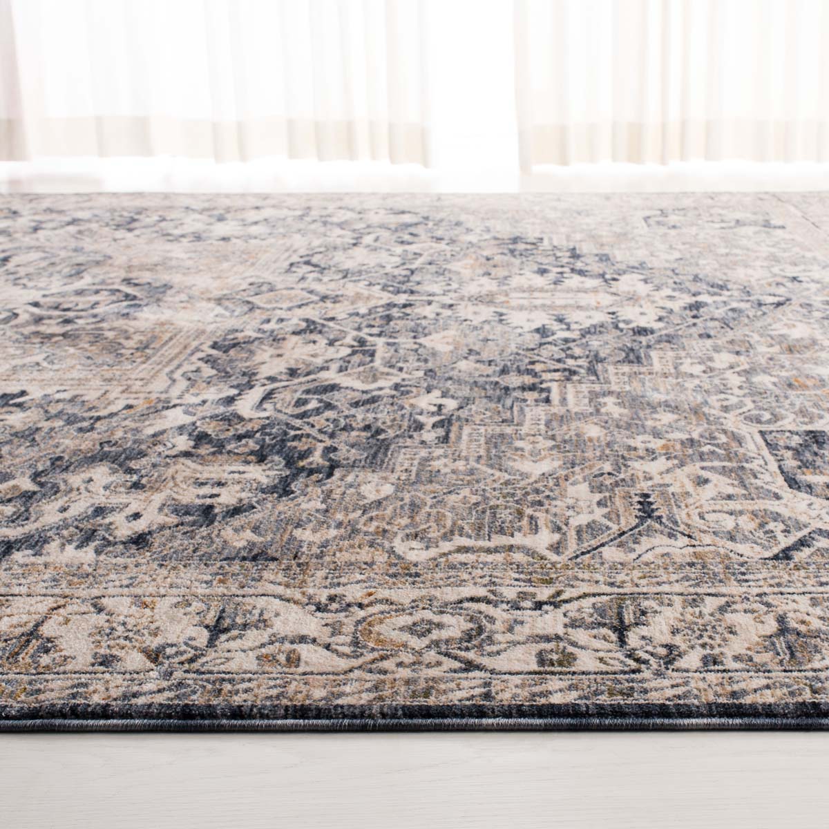 Lauren Ralph Lauren Emeril Rug, LRL1320 - NAVY