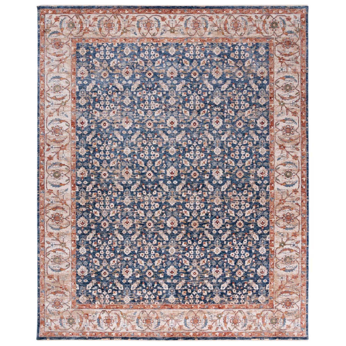 Lauren Ralph Lauren Helena Rug, LRL1345 - NAVY / BEIGE