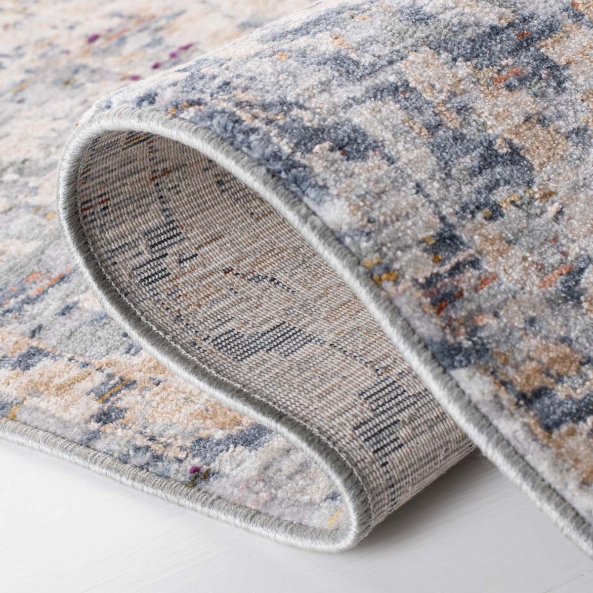 Lauren Ralph Lauren Valerie Rug, LRL1380 - LIGHT BLUE / IVORY