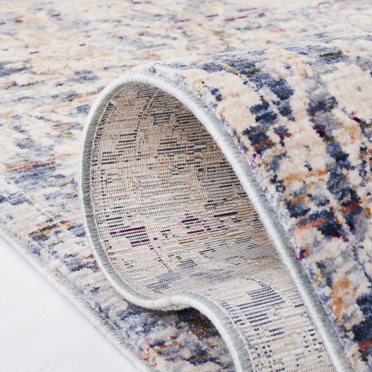 Lauren Ralph Lauren Valerie Rug, LRL1380 - LIGHT BLUE / IVORY