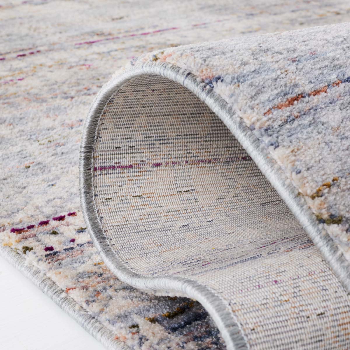 Lauren Ralph Lauren Russell Rug, LRL1381 - SILVER / BLUE