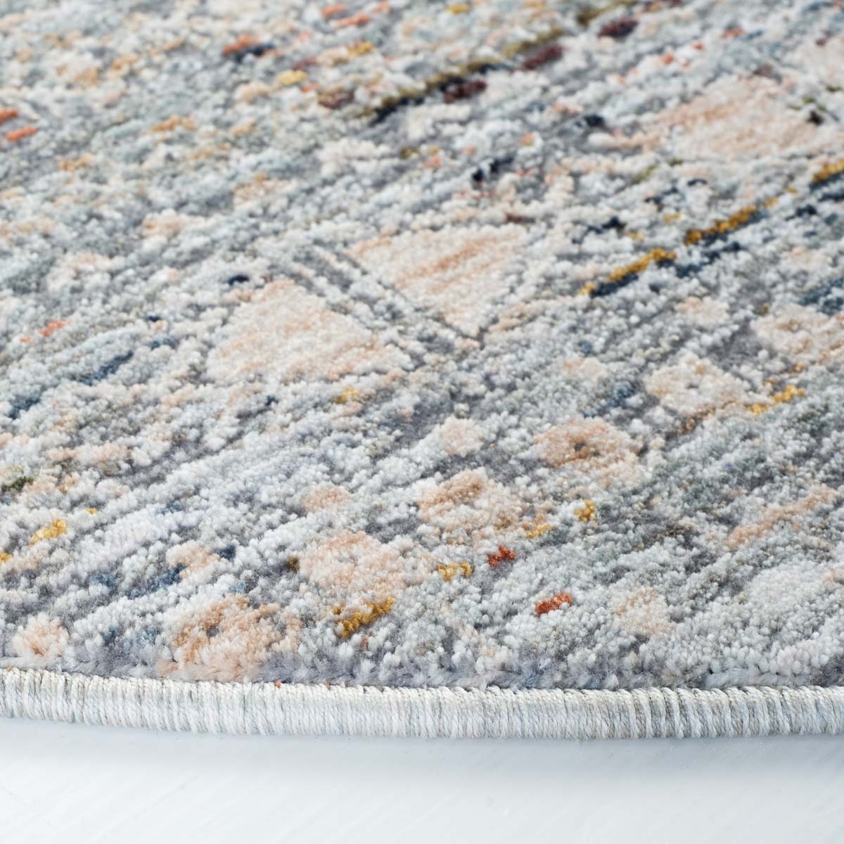 Lauren Ralph Lauren Russell Rug, LRL1381 - SILVER / BLUE