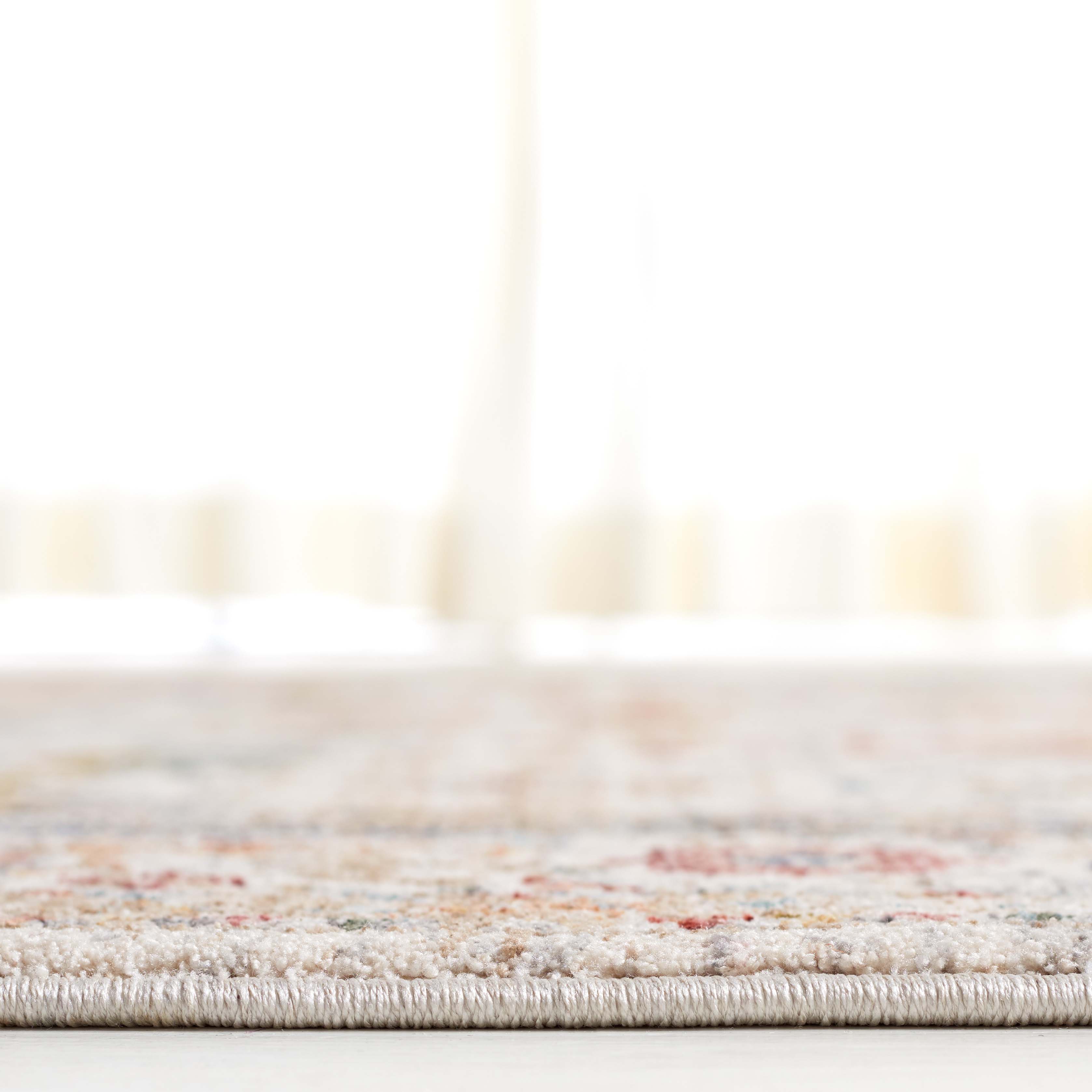 Lauren Ralph Lauren Fairhaven Rug, LRL1400 - IVORY / BLUE RUST