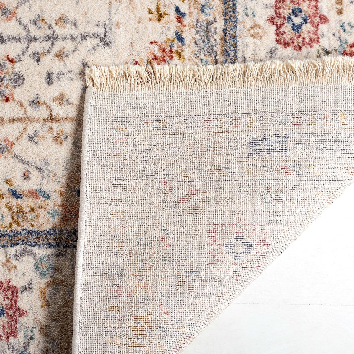 Lauren Ralph Lauren Fairhaven Rug, LRL1400 - IVORY / BLUE RUST