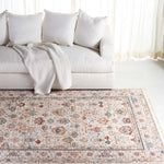 Lauren Ralph Lauren Fairhaven Rug, LRL1400 - IVORY / BLUE RUST