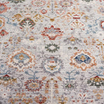 Lauren Ralph Lauren Fairhaven Rug, LRL1400 - LIGHT GREY / BLUE RUST