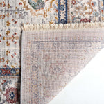 Lauren Ralph Lauren Fairhaven Rug, LRL1400 - LIGHT GREY / BLUE RUST