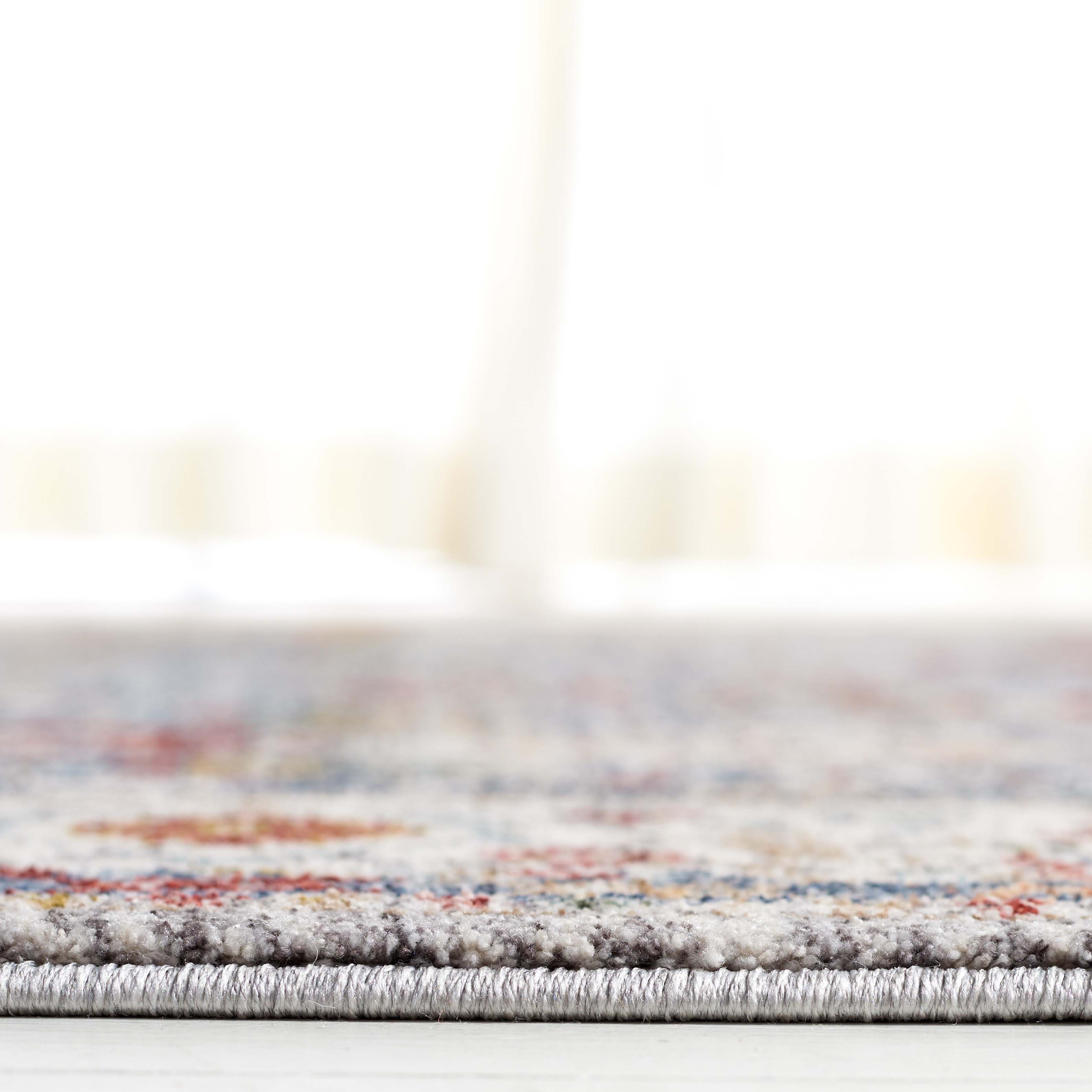 Lauren Ralph Lauren Fairhaven Rug, LRL1400 - GREY BLUE / IVORY