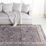 Lauren Ralph Lauren Fairhaven Rug, LRL1400 - GREY BLUE / IVORY