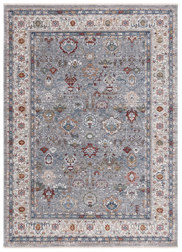Lauren Ralph Lauren Fairhaven Rug, LRL1400 - GREY BLUE / IVORY