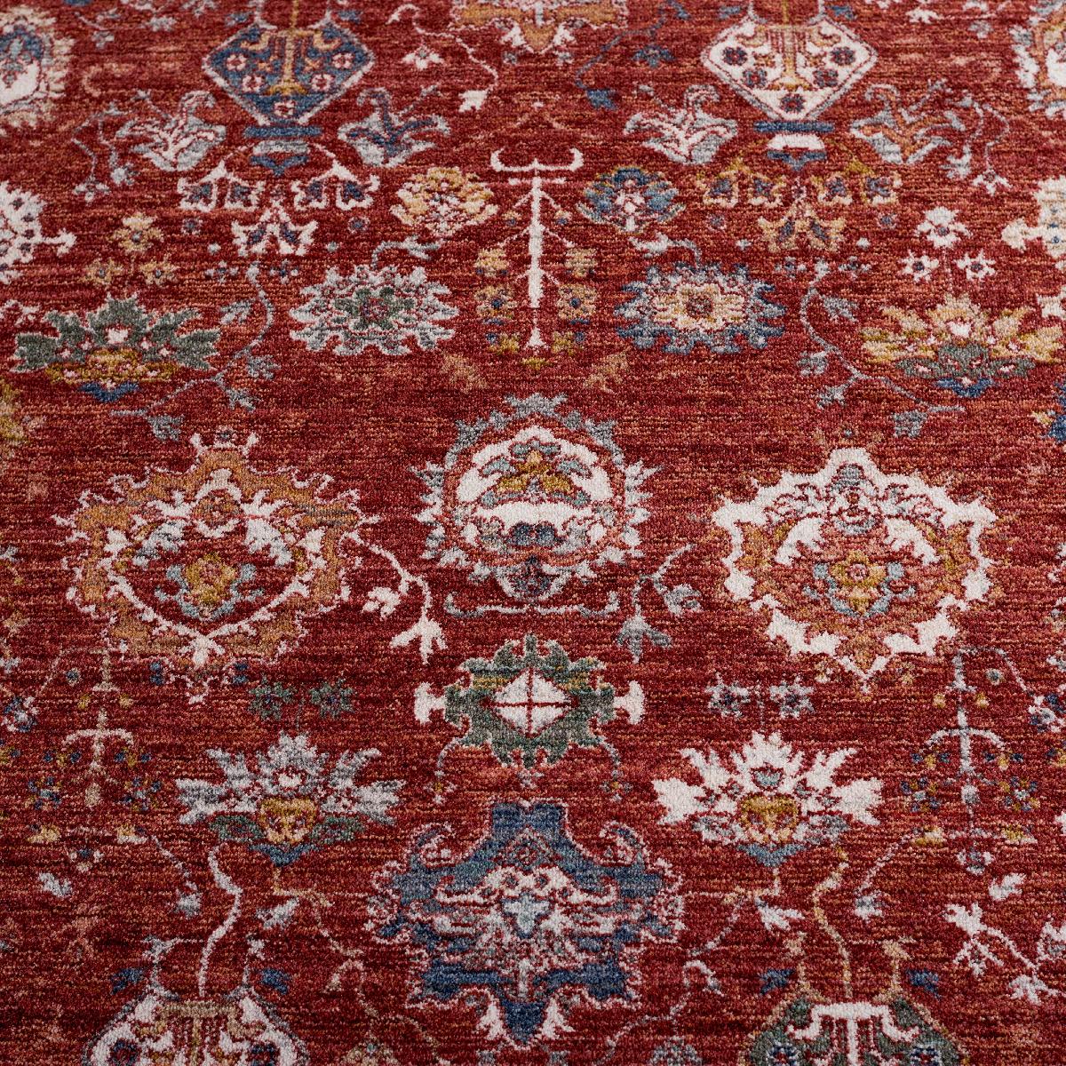 Lauren Ralph Lauren Fairhaven Rug, LRL1400 - RED / IVORY BLUE