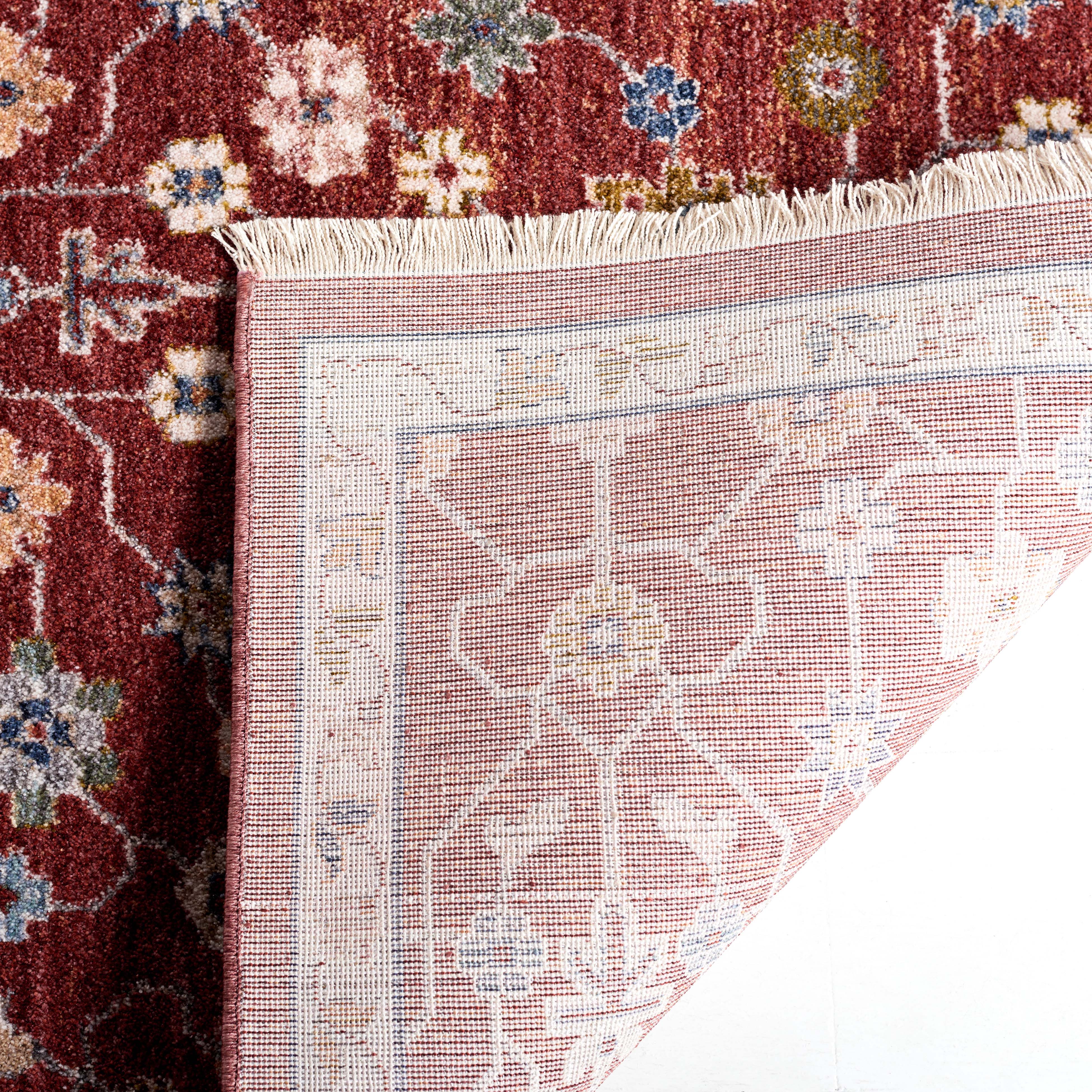 Lauren Ralph Lauren Kempton Rug, LRL1402 - RED / IVORY