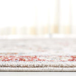Lauren Ralph Lauren Milltown Rug, LRL1403 - IVORY / BLUE RUST